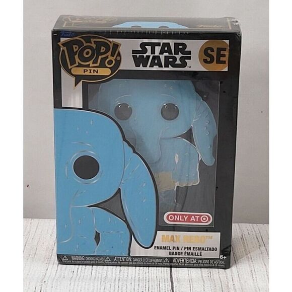 NEW Funko Pop! Pin: MAX REBO (Special Edition) Star Wars Target Exclusive! - Picture 1 of 4